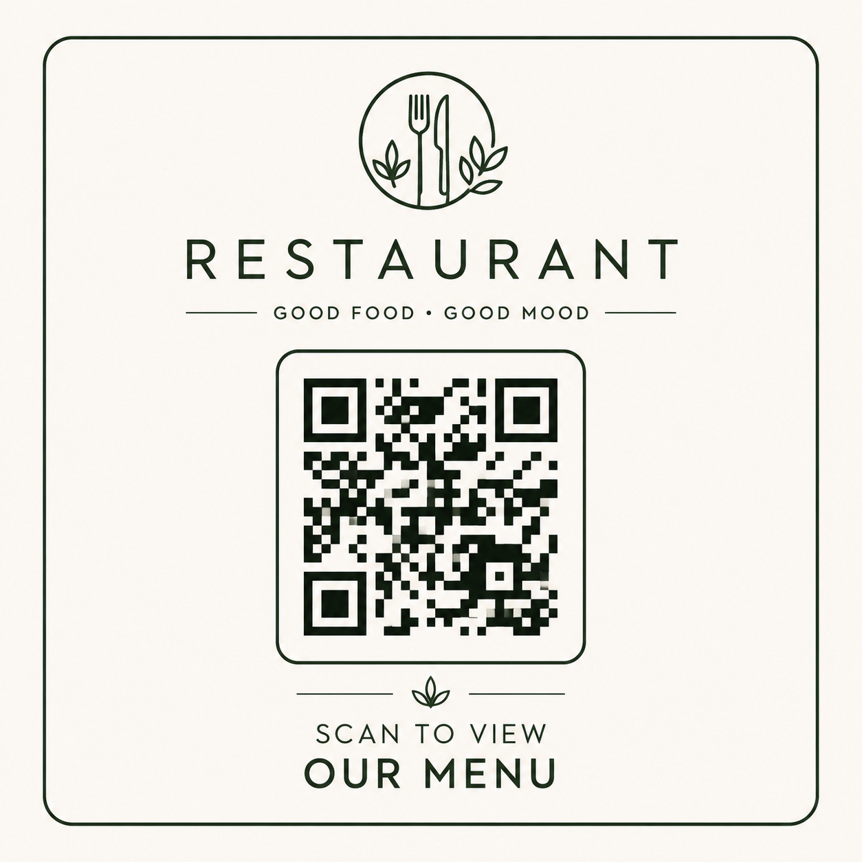 Restaurant Menu